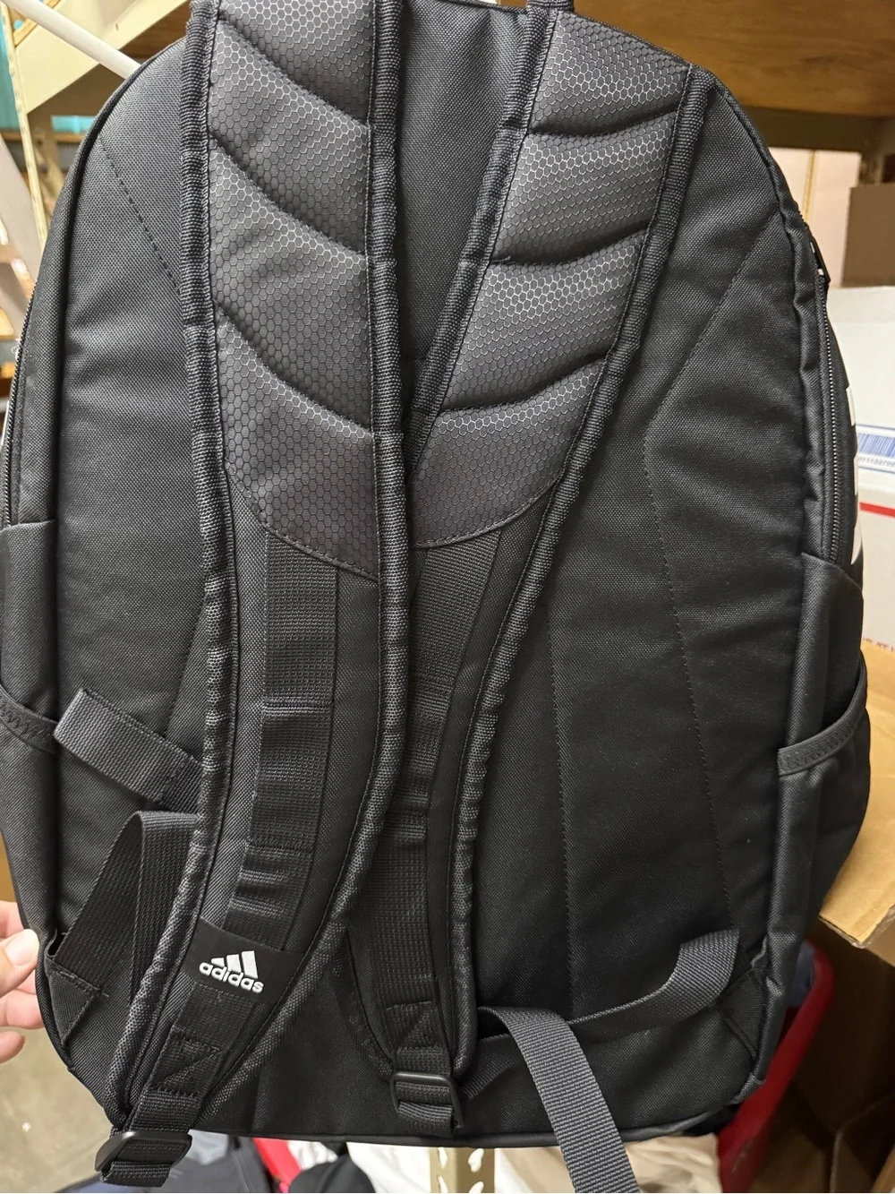 adidas Black Stadium 3 Backpack - Men's- new!